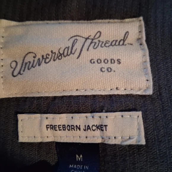 Women's Universal Thread Dark Gray Corduroy Jacket - Picture 3 of 9